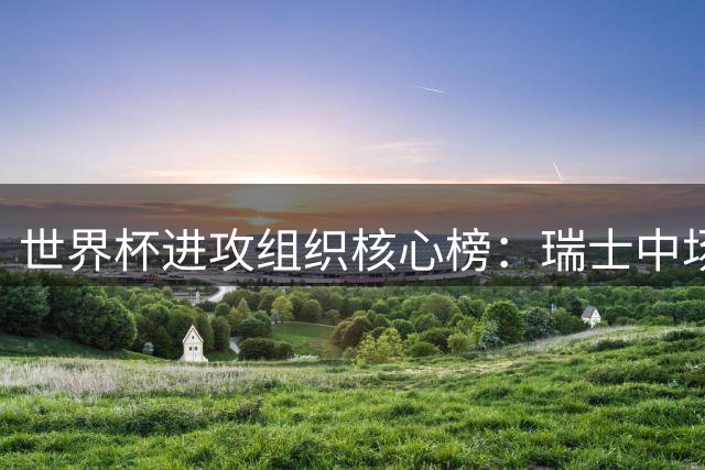 世界杯进攻组织核心榜：瑞士中场大师扎卡领跑关键传球数据